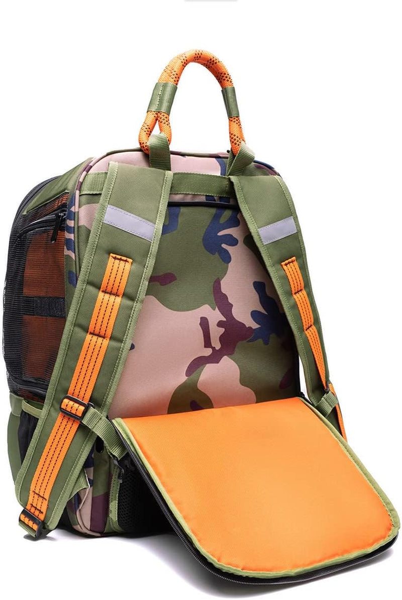 Airline-Compliant Pet Backpack | Includes Laptop Storage | for Pets up to 25Lbs