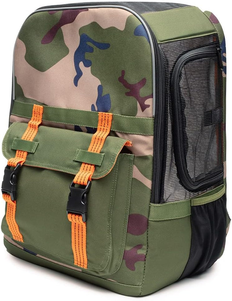 Airline-Compliant Pet Backpack | Includes Laptop Storage | for Pets up to 25Lbs