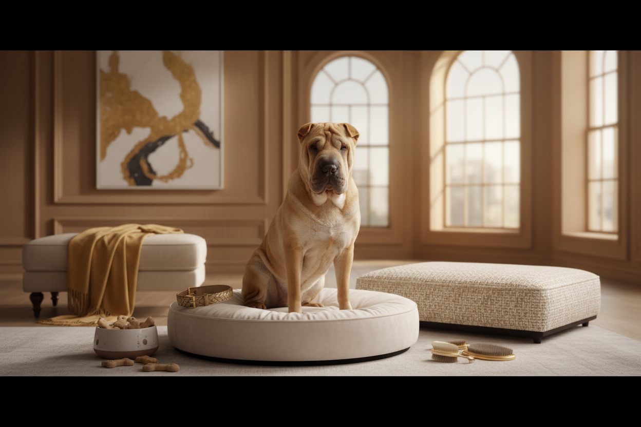 Mugwumps Hero Banner with Shar Pei